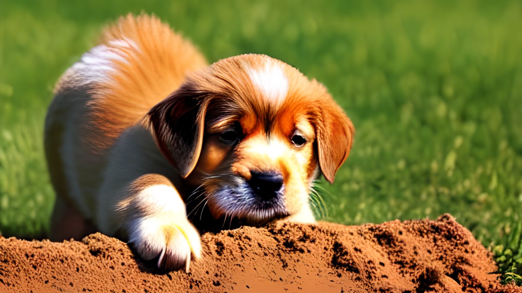 how to stop puppies digging